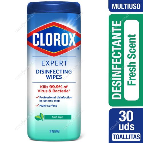 Toallitas Desinfectantes Clorox Expert Aroma Fresco 30 Unid