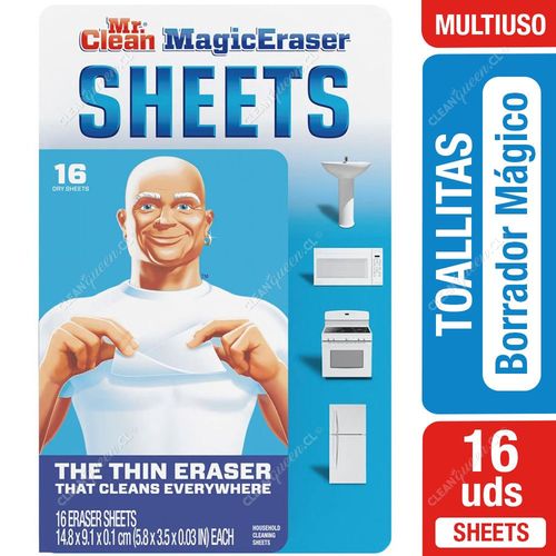 Toallitas Magic Eraser Mr. Clean 16 Unid