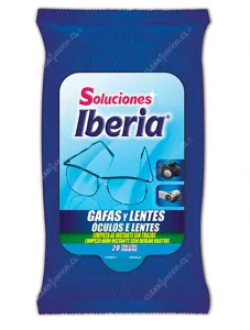 Toallitas para Anteojos Iberia 20 Unid