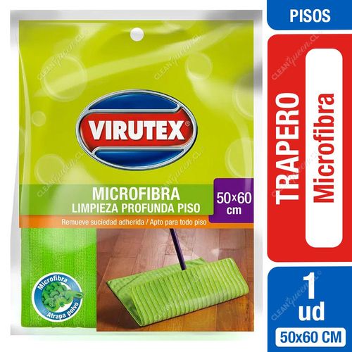 Trapero Microfibra Limpieza Profunda 50 x 60 cm Virutex 1 Unid