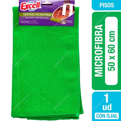 Trapero Microfibra Ojal Excell 50 x 60 cm 1 Unid