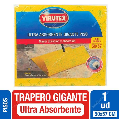 Trapero Ultra Absorbente Gigante 50 x 57 cm Virutex 1 Unid