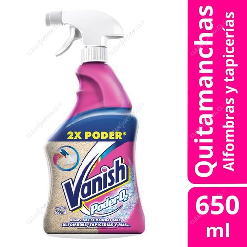 Removedor de Manchas Vanish Alfombras y Tapices 650 ml