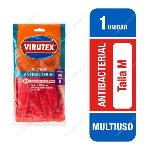 Guantes Antibacterial Virutex Mediano